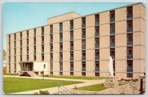 Omaha Nebraska~Creighton University Campus~Deglman Hall~Men's Dormitory~1950s