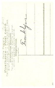 Easter Rabbit playing horn, Chicken in Bonnet