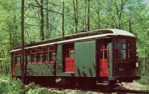 Trolley - Connecticut Electric Railway Museum. Car #10, Springfield, VT Elect...