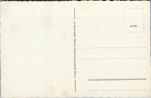 postcard Germany - Bad Aachen - Town Hall Rear View