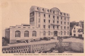 Treboul Grand Hotel de la Plage Antique French Postcard