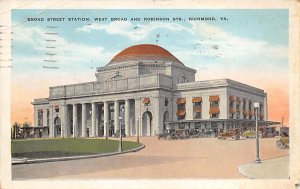 Broad Street station Richmond, Virginia, USA Railroad, Misc. 1932 