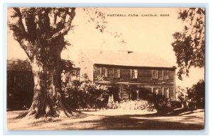 Hartwell Farm Lincoln MA Massachusetts Postcard (CD6)