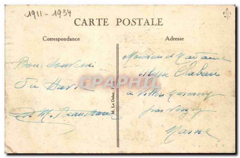 Old Postcard Boat Le Havre Ship Transatlantic Rochambeau