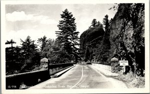 VINTAGE SHEPHERDS DELL COLUMBIA RIVER HWY OREGON KODAK REAL PHOTO POSTCARD 17-56