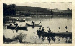 Williams Landing in Cuba, New York