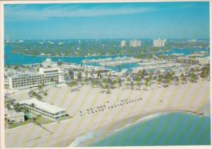 Florida Fort Lauderdale Beach Aerial View