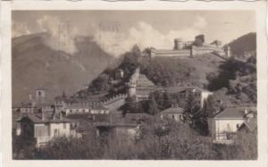 Switzerland Bellinzona Castello Monte Belle 1930 Real Photo