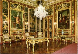 postcard Vienna - Schönbrunn Palace -  Vieux Laque room - Franz Stephan study