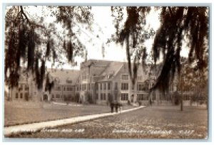 1946 P.K. Young School And Lab View Gainesville Florida FL RPPC Photo Postcard 