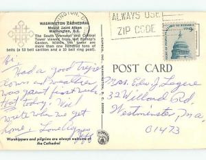 Pre-1980 WASHINGTON CATHEDRAL SCENE Washington DC p4239