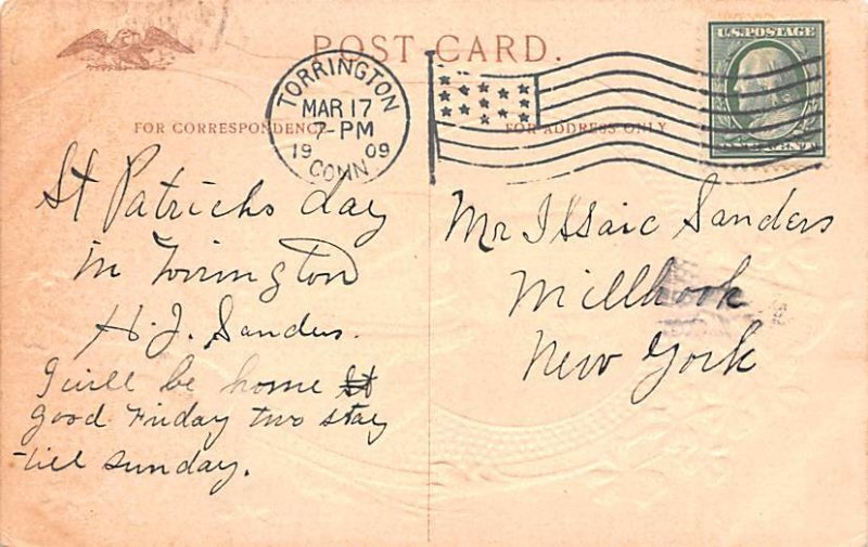 Saint Patricks Day  Saint Patricks Day Postcard