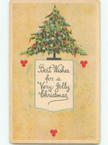 Divided-Back CHRISTMAS SCENE Great Postcard W9460