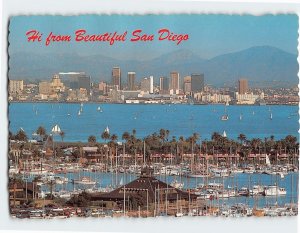 Postcard Hi from Beautiful San Diego California USA