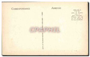 Old Postcard Mont Saint Michel Cars From Genets