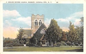J Goulds Reformed Church in Roxbury, New York