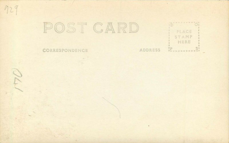 Patterson RPPC Postcard 929; Redwood Highway DOPS back unposted