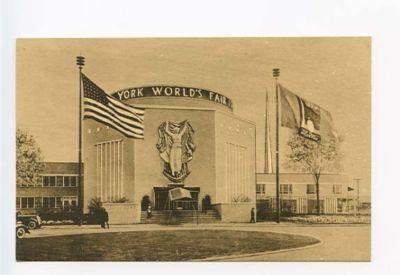 Administration 1939 New York Worlds Fair Postcard