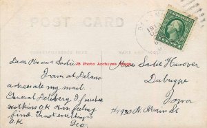 MN, Watkins, Minnesota, RPPC, Main Street, Business Section, 1910 PM, Photo