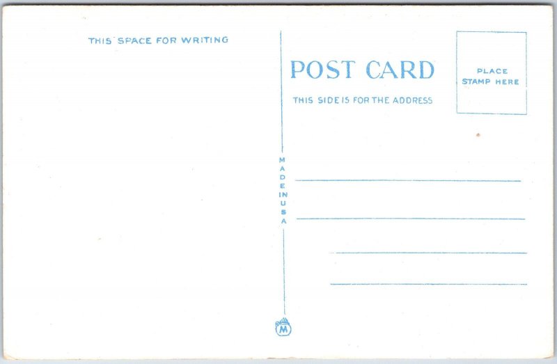 VINTAGE POSTCARD PENNSYLVANIA RAILROAD SUBURBAN STATION AND OFFICE BUILDING 1930