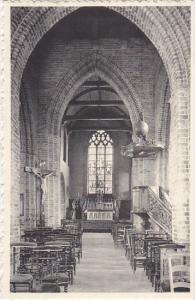 Belgium Werduine Interieur de l'Eglise