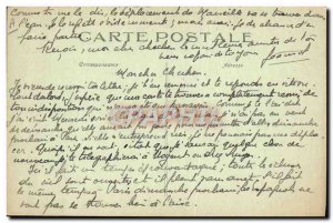 Old Postcard The Horse jumping logs