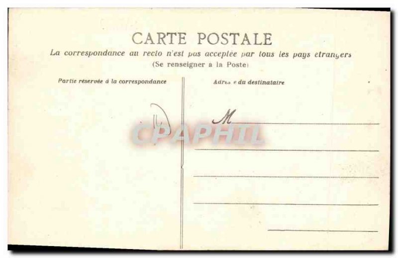 Old Postcard Courseulles Park oyster of msion Heroult Young