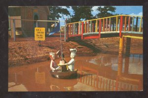 IRVING TEXAS STORYBOOK LAND AMUSEMENT PARK ADVERTISING POSTCARD