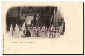 Postcard Old Ladies of the court Chinon (Jeanne d & # 39arc)