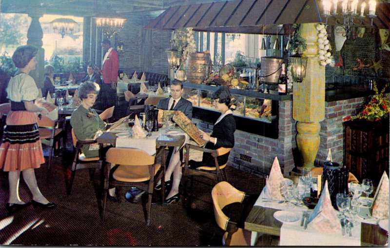 Texas Dallas Marriott Motor Hotel Las Columnas Restaurant
