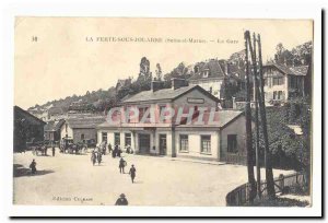 La Ferte sous Jouarre Postcard Old Train Station