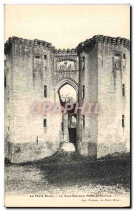 Old Postcard La Ferte Milon Le Vieux Chateau Main Gate