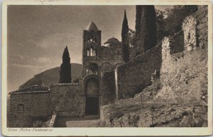 Greece Mitra Pantanassa Monastery in Mystras Vintage Postcard C154