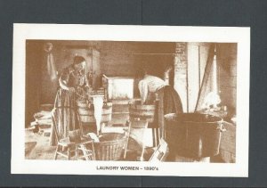 Laundry In 1890's Women Using Barrels To Wash Clothes