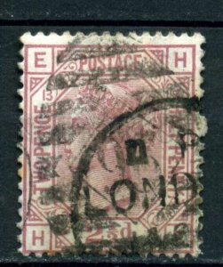 509585 Great Britain 1876 year Queen Victoria 21/2p used