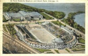 Field Museum, Stadium & Grant Park - Chicago, Illinois IL  