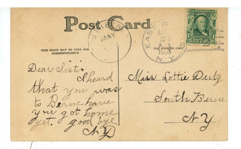 IL - Chicago. Art Institute & Street Scene ca 1908