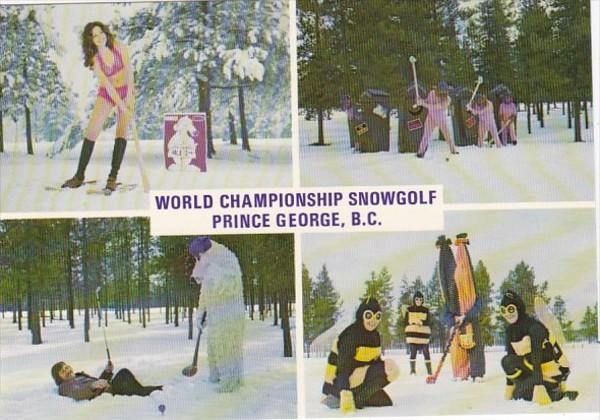 Canada British Columbia Prince George World Championship Snowgolf