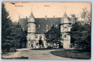 North Rhine-Westphalia Germany Postcard Barntrup Castle 1912 Postage Due 2 Cents