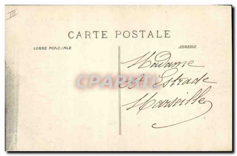 Postcard Old Marseille Zoo