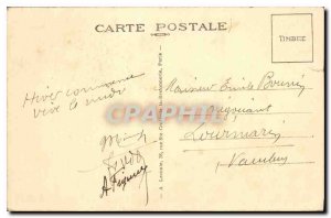 Old Postcard Paris Louvre Perspective