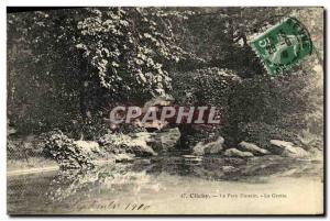 Old Postcard Clichy The Denain Park Cave