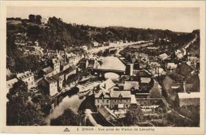 CPA DINAN Vue prise du Viaduc de Lanvallay (1166052)