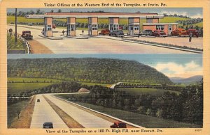 Ticket Offices, Western End of Turnpike Irwin, Pennsylvania PA  