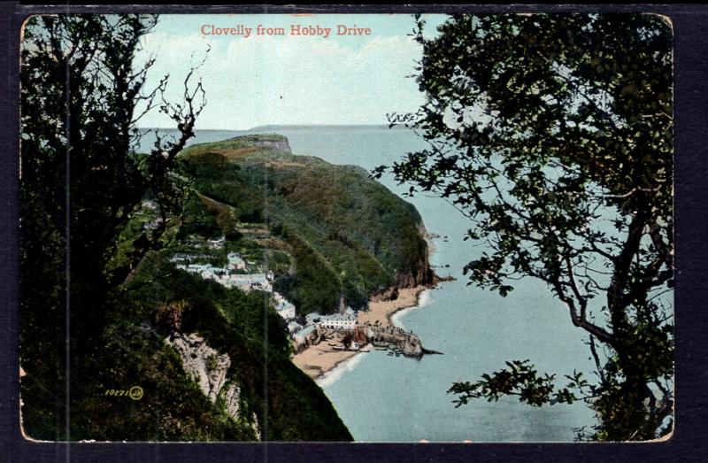 Clovelly From Hobby Drive,England,UK