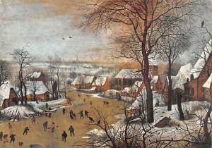 Pieter Bruegel - Landscape under the snow