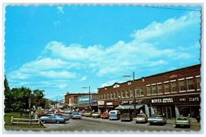 c1960 Main Street White Mountains Exterior View Plymouth New Hampshire Postcard