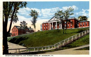 St. Johnsbury, Vermont - The Brightlook Hospital and Nurses' Home - in 1919