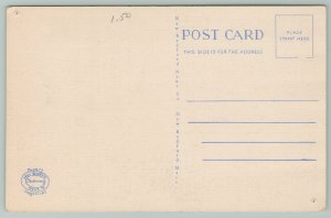 Cape Cod Massachusetts~The Old Mill Sandwich ~1940s Linen Postcard