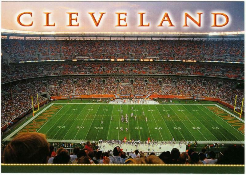 Cleveland Browns Stadium Postcard #2